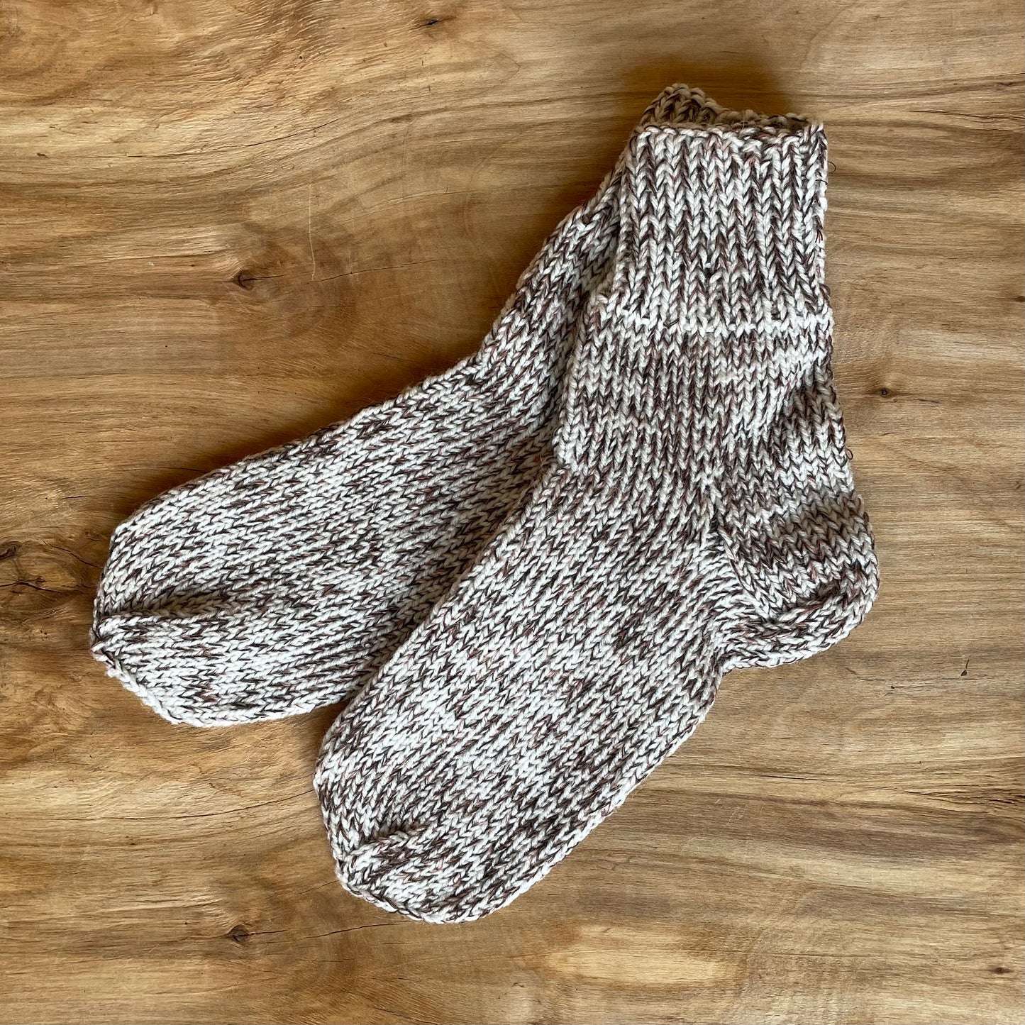 Gray bluish warm socks size 36-38. (LARE 21)