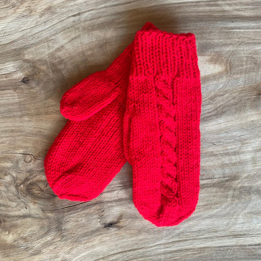 Koši sarkani vilnas dūraiņi (INBE 17) - www.tiptip.lv 