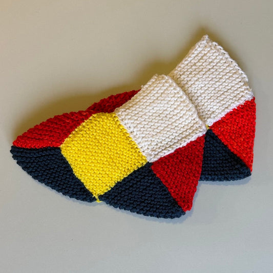 Krāsainas mājas čībiņas 35.-37.izm. (INBE 22) - www.tiptip.lv 