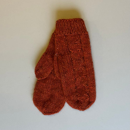 Oranži vilnas dūraiņi (INBE 34) - www.tiptip.lv 