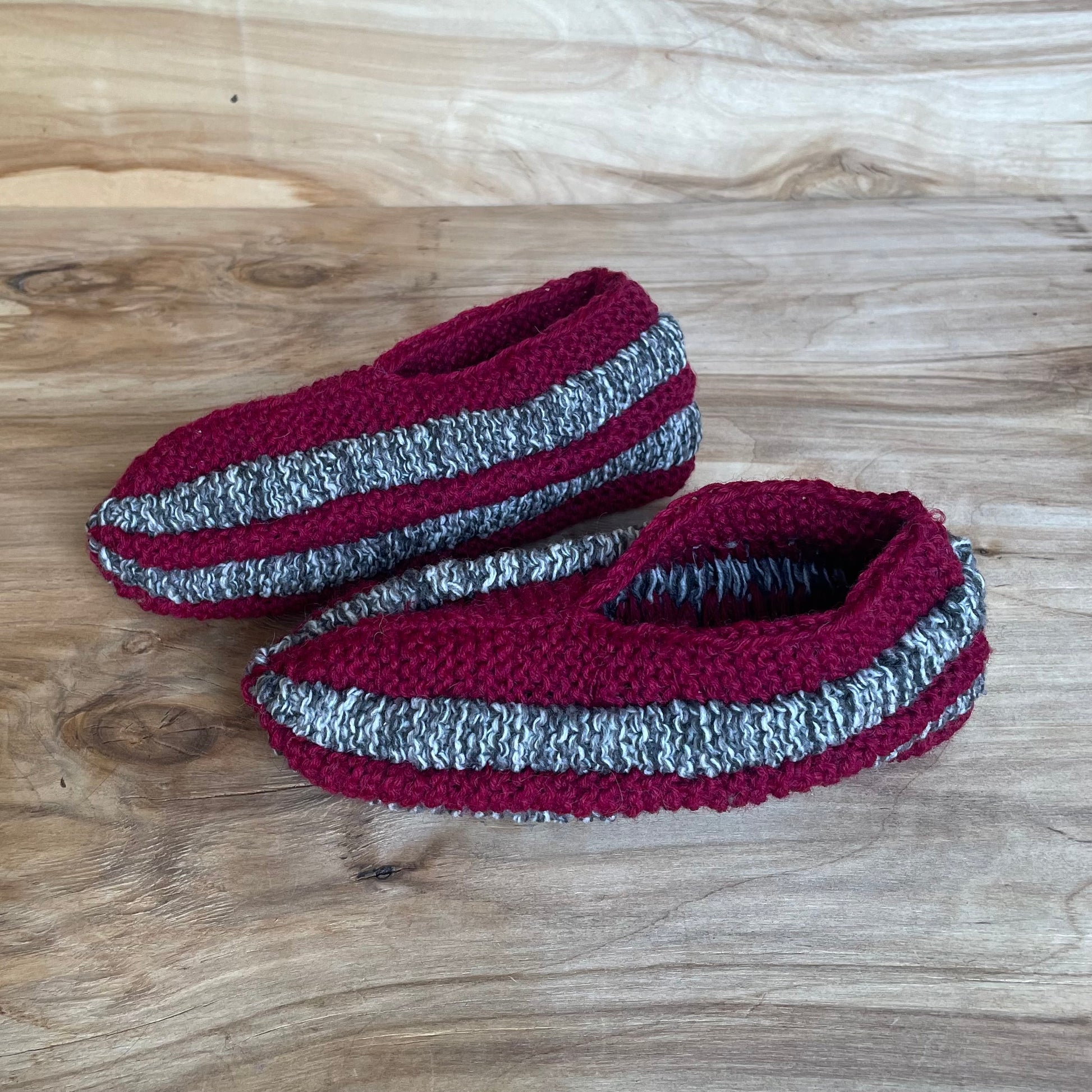 Rozā un pelēkas mājas čībiņas 34.-36.izm. (INBE 1) - www.tiptip.lv 