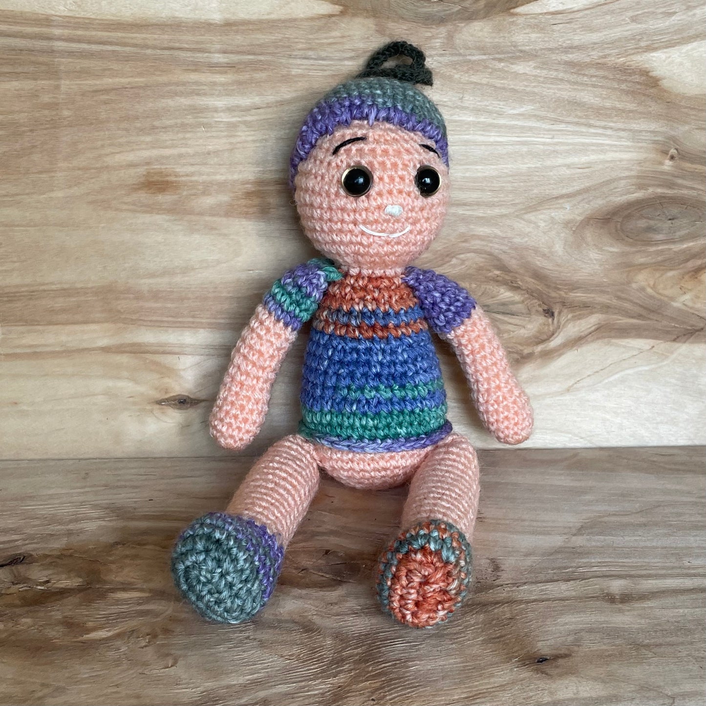 Tamborēta rotaļlieta - zīļuks (AIPU 53) - www.tiptip.lv 