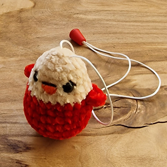 Tamborēts cālēns gaišs/sarkans (AIPU 66) - www.tiptip.lv 