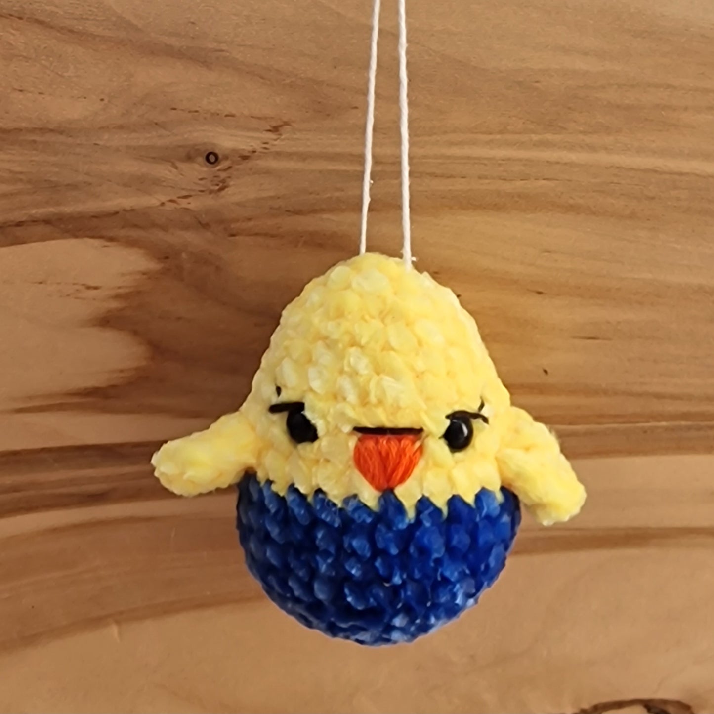 Tamborēts cālēns zils/dzeltens (AIPU 70) - www.tiptip.lv 