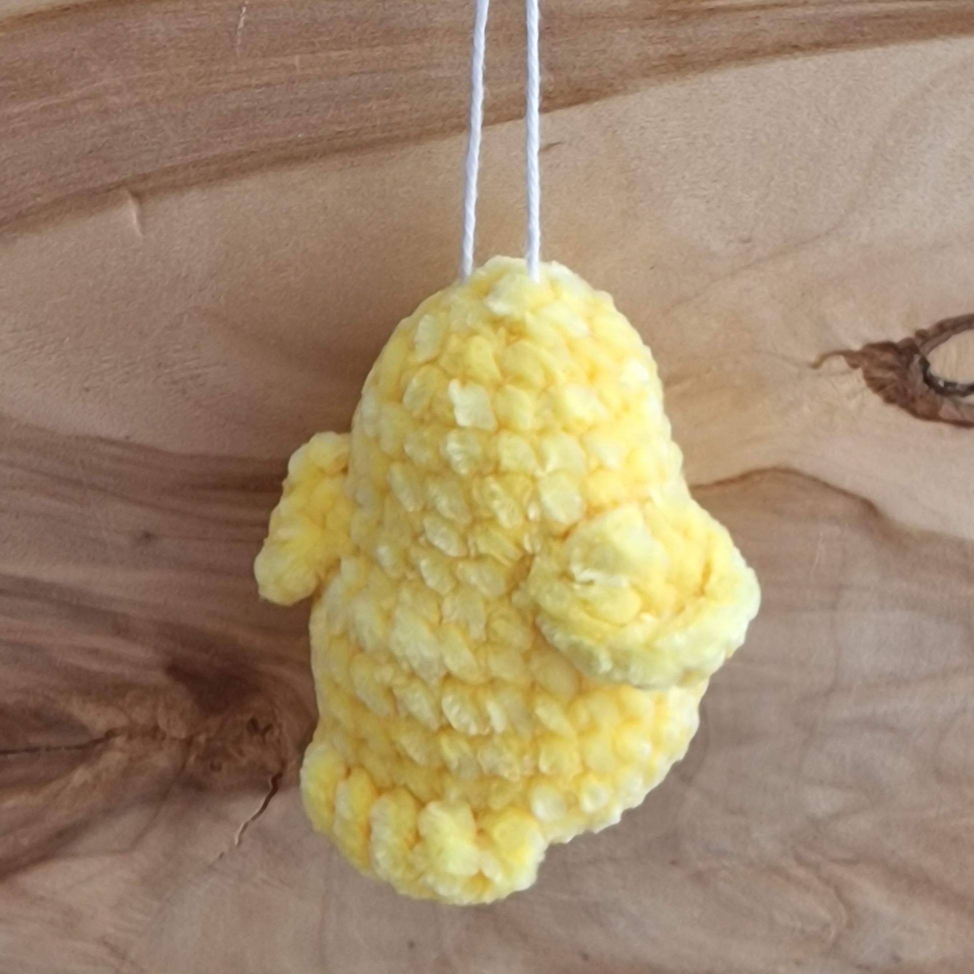 Tamborēts dzeltens cālēns (AIPU 68) - www.tiptip.lv 