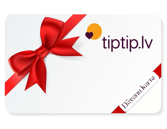 Tiptip.lv dāvanu karte - www.tiptip.lv 