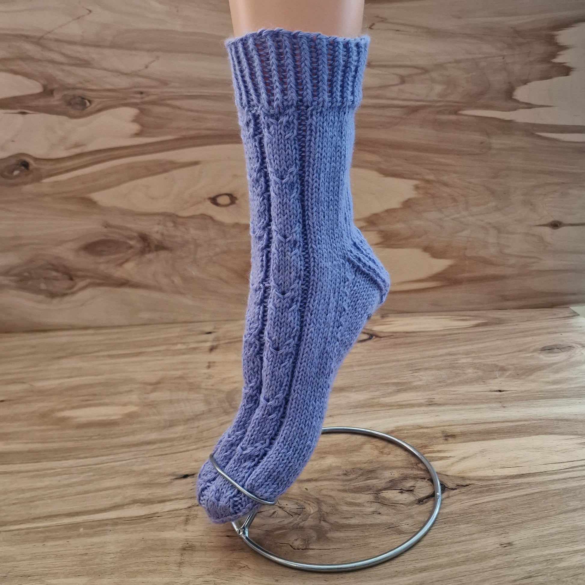 Violetas vilnas zeķes 36.-38.izm. (VEPA 110) - www.tiptip.lv 