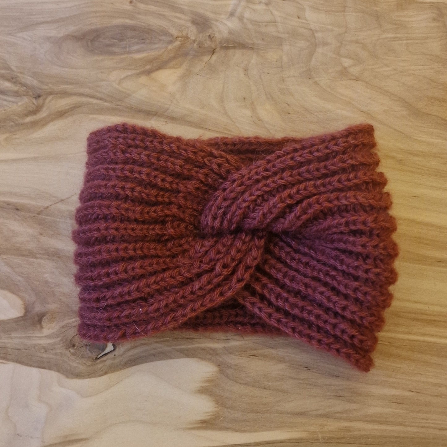 Pinkish brown warm headband (RANI 19)