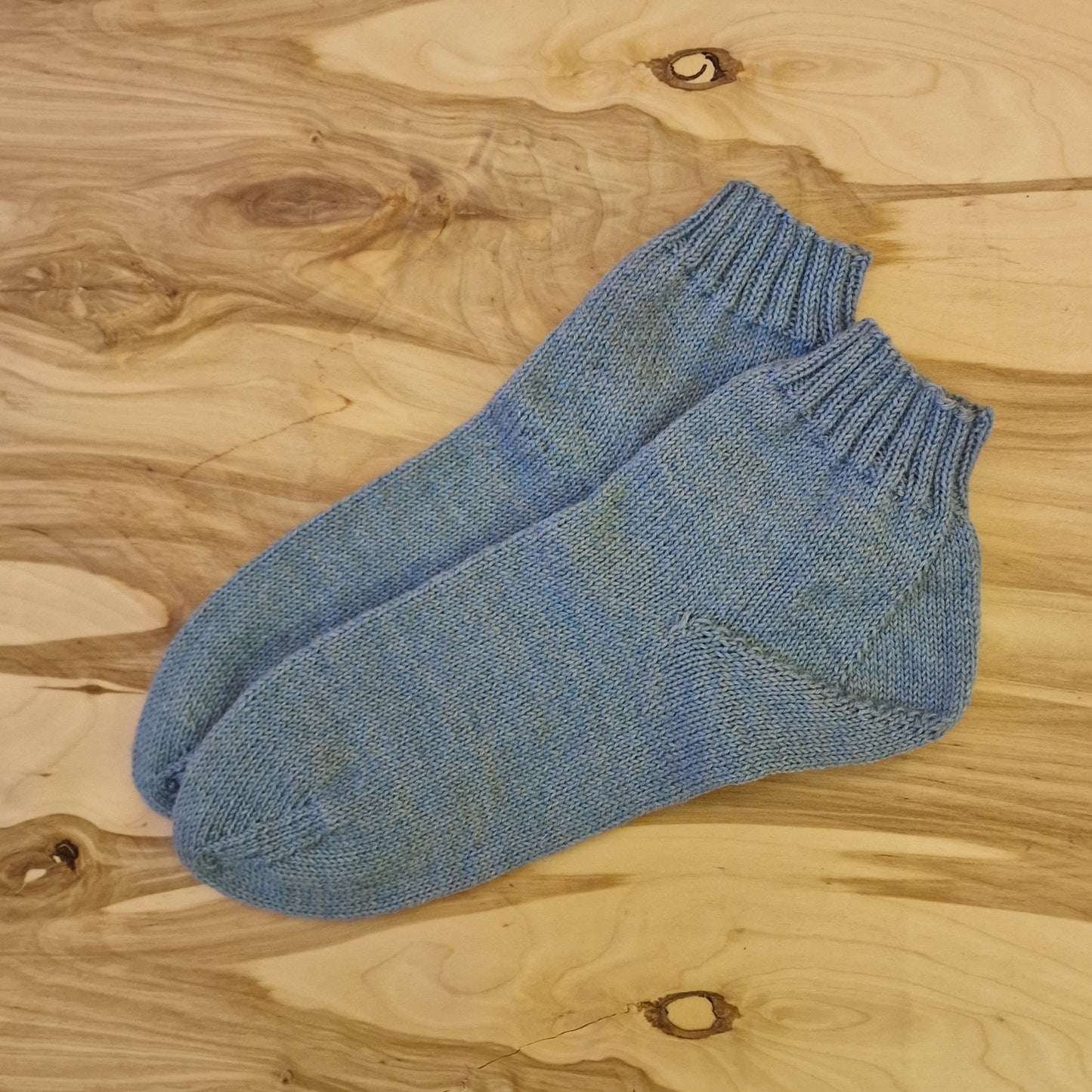 Light gray-blue woolen socks 47-49. size (DASE 13)