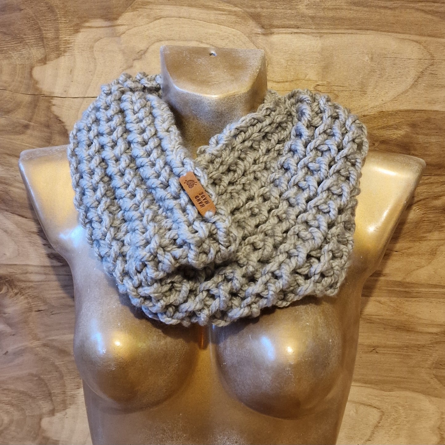 Gray tunnel scarf (ANST 32)