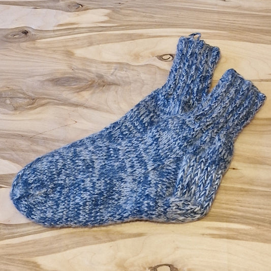Blue gray warm socks size 42-44. (ALMA 86)