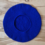Zila tamborēta berete (DZTO 8)