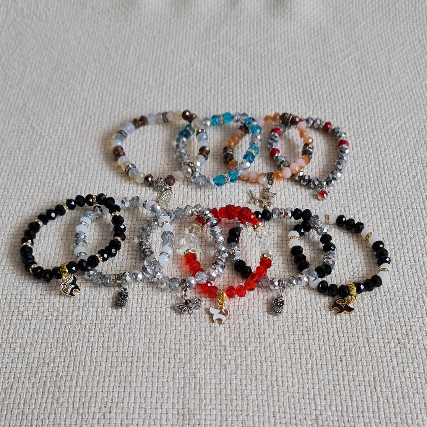 Kristāla rokassprādze - www.tiptip.lv 